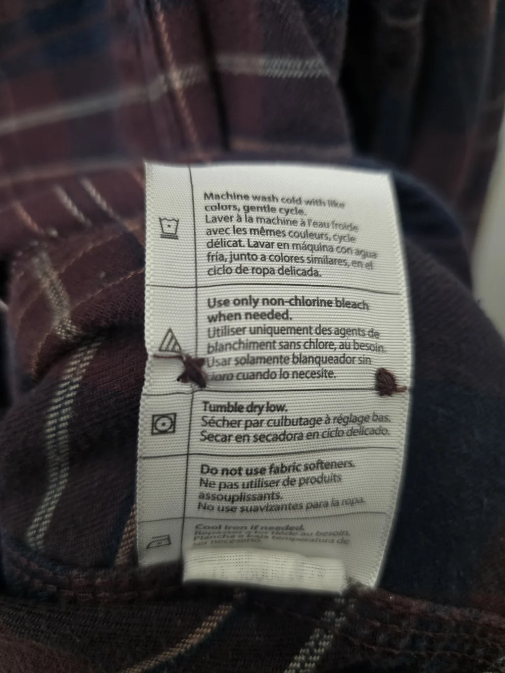 Carhartt Women's Plaid Button-Down Flannel Shirt - Picture 7 of 10